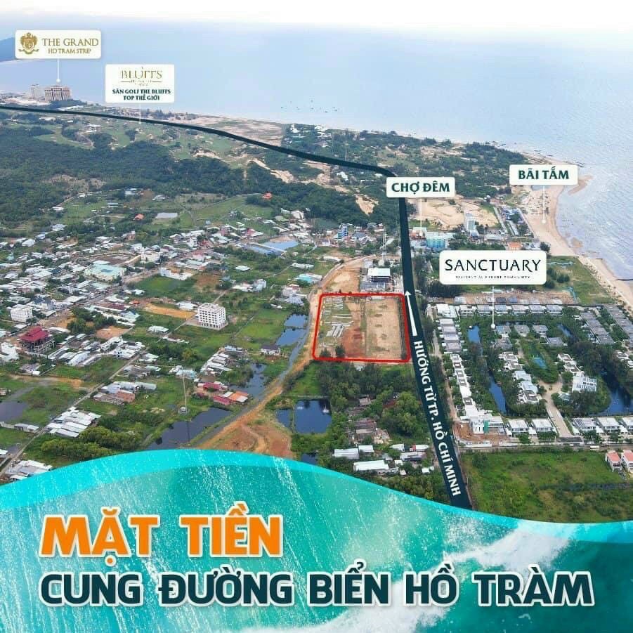 MẶT TIỀN ĐƯỜNG VEN BIỂN HỒ TRÀM