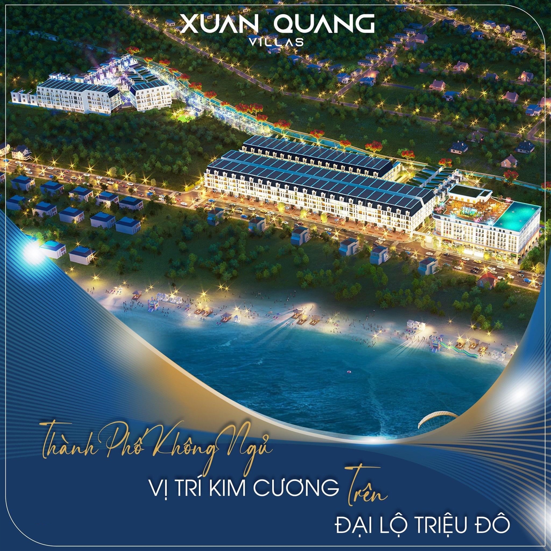 NẰM ngay ngã tư Hồ Tràm trên cung đường ven biển Lộc An