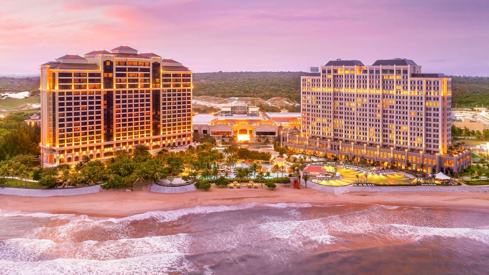 Hệ thống resort 5 sao trong bán kính 500m